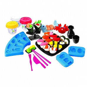 Набор с пластилином Суши и роллы (Playgo, Play 8596veg)